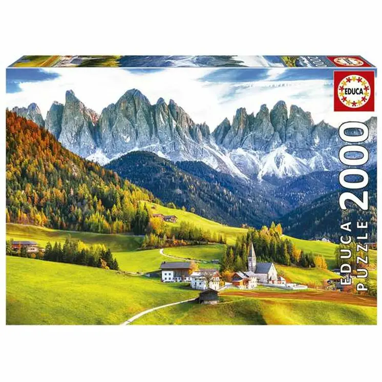 Puzzle Educa Autumn in the Dolomites 2000 Pieces