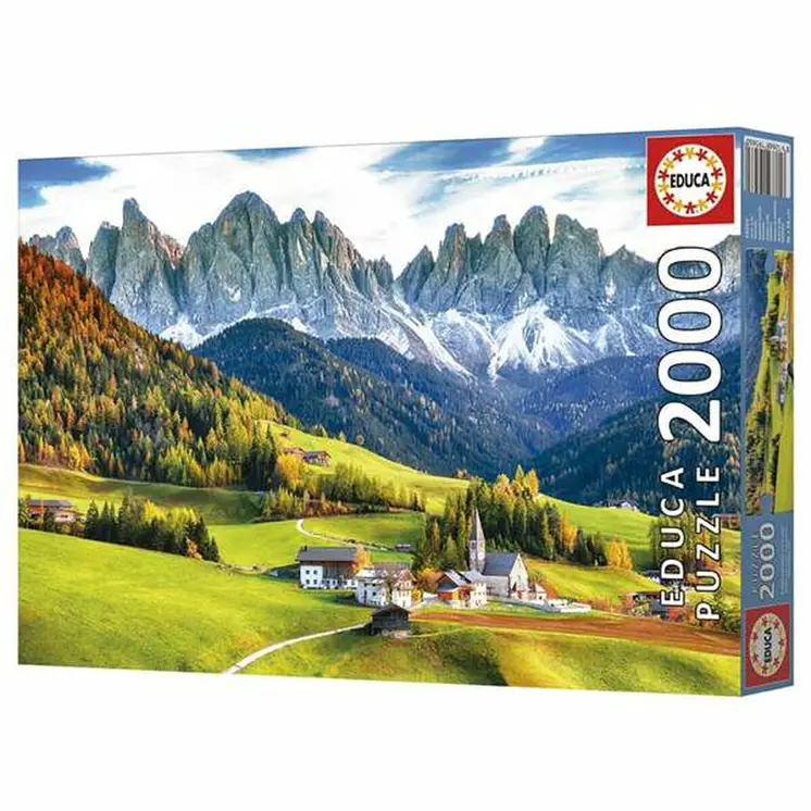 Puzzle Educa Autumn in the Dolomites 2000 Pieces