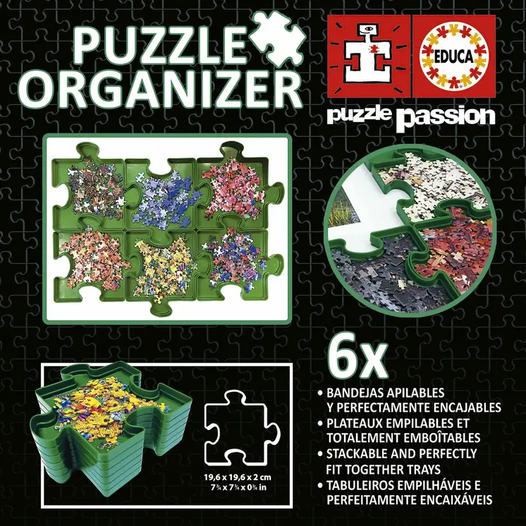 Puzzle Educa Room Divider 6 Pieces