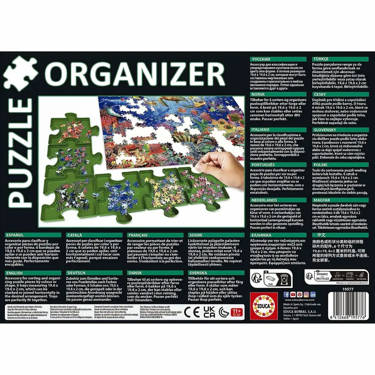 Puzzle Educa Room Divider 6 Pieces