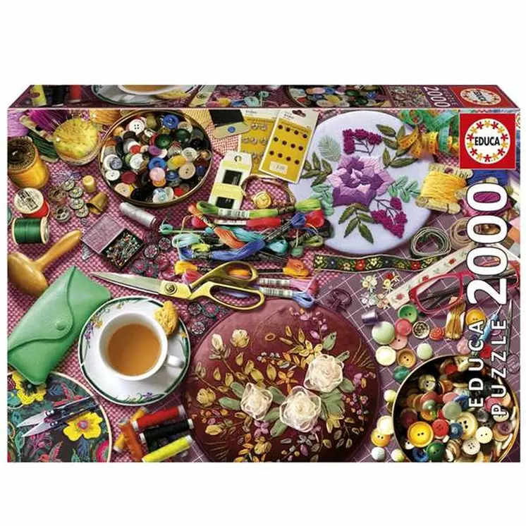 Puzzle Educa The Sewing Table