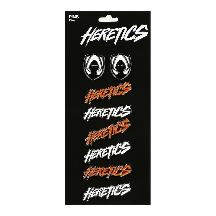 Pin Team Heretics Metal (8 pcs)