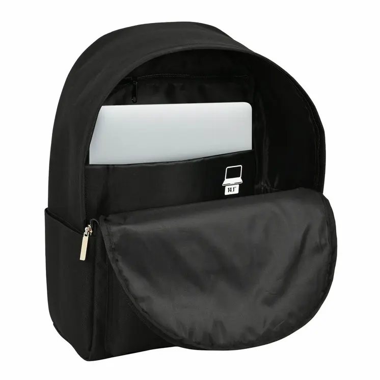 Laptop Backpack Safta  safta  Black 31 x 40 x 16 cm