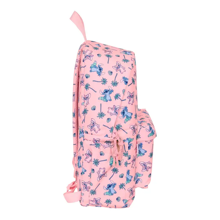 Laptop Backpack Lilo & Stitch Beach Pink