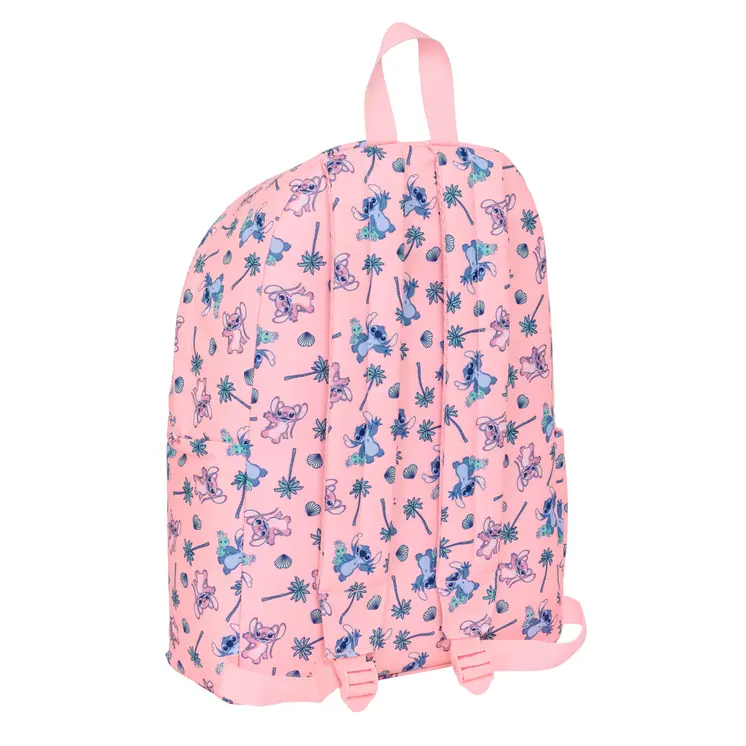 Laptop Backpack Lilo & Stitch Beach Pink