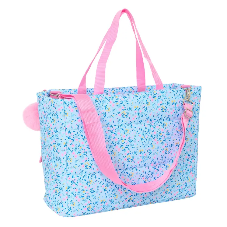 Laptop Case Vicky Martín Berrocal Paraíso Blue Light Pink 40 x 31 x 17 cm