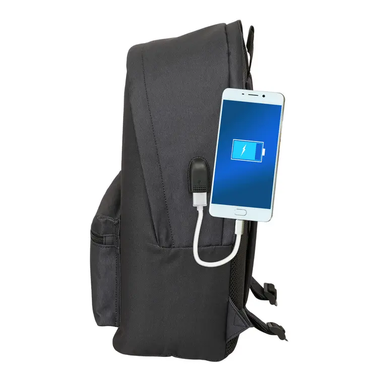 Laptop Backpack Harper & Neyer +usb harper & neyer Black 31 x 44 x 18 cm