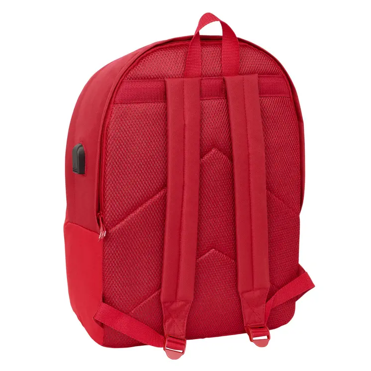 Rucksack for Laptop and Tablet with USB Output Sevilla Fútbol Club Red