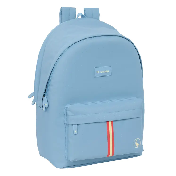 Rucksack for Laptop and Tablet with USB Output El Ganso Basics Blue