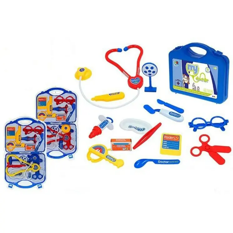 Toy Medical Case with Accessories My Doctor Colorbaby (14 pcs)