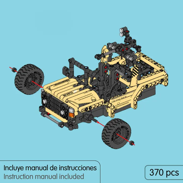 Construction set IM Master 370 Pieces