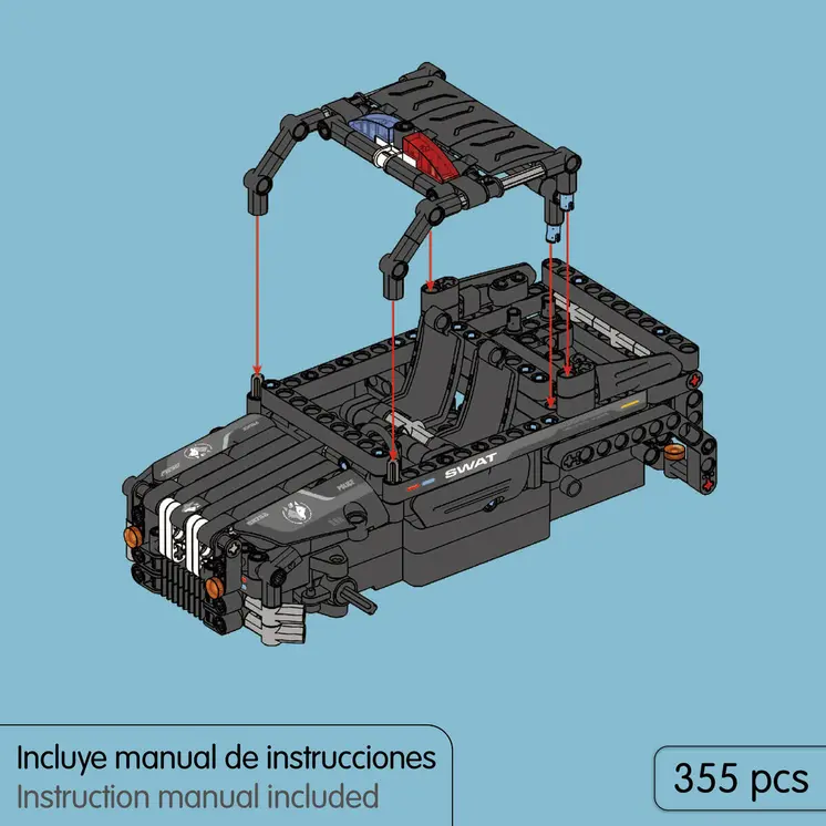 Construction set IM Master 355 Pieces