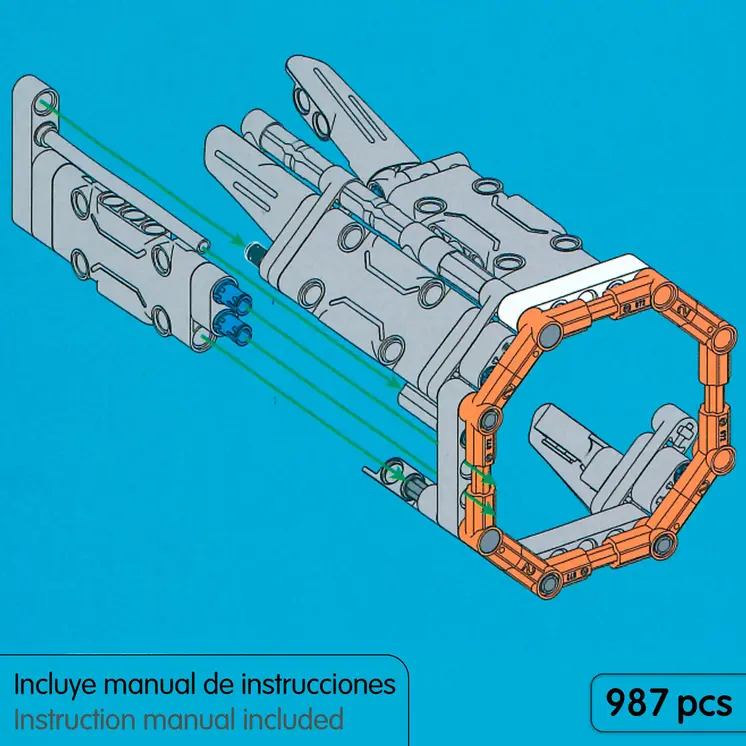 Construction set IM Master 987 Pieces