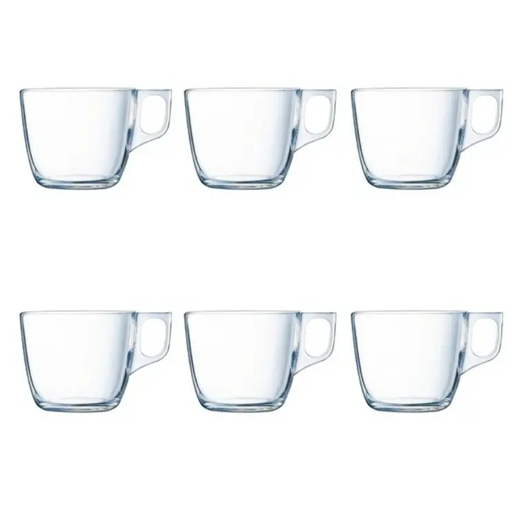 Set of Mugs Luminarc Nuevo Transparent 220 ml 6 Pieces