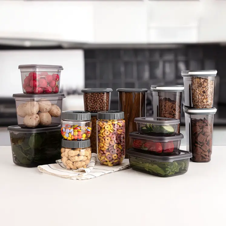 Food Preservation Container Quid City Grey 1,75 L