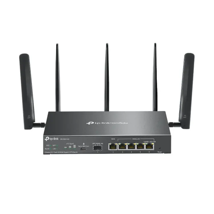 Router TP-Link AX1500 Black Ethernet LAN Wi-Fi 6 GHz