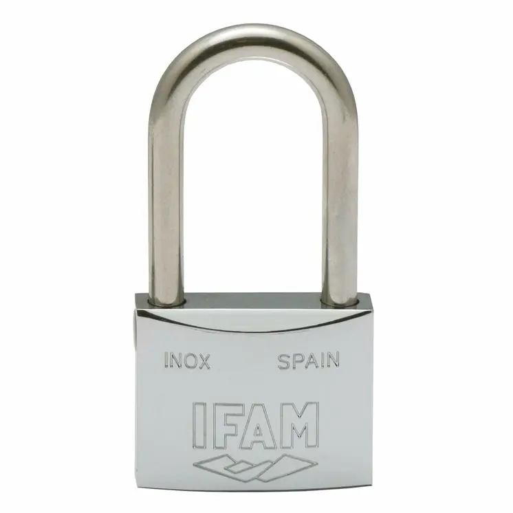 Key padlock IFAM INOX 50AL 50 mm Circular