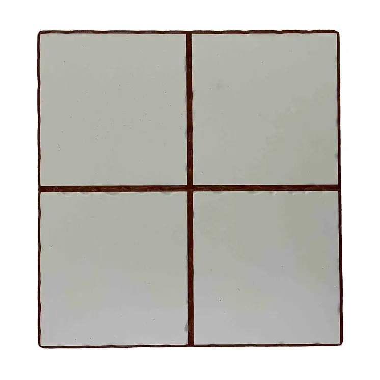 Table Mat Versa White Ceramic (20 x 20 cm)