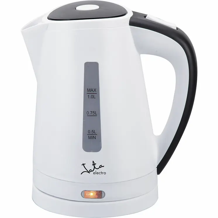 Kettle JATA HA 701 White 2000 W 1 L Stainless steel Plastic
