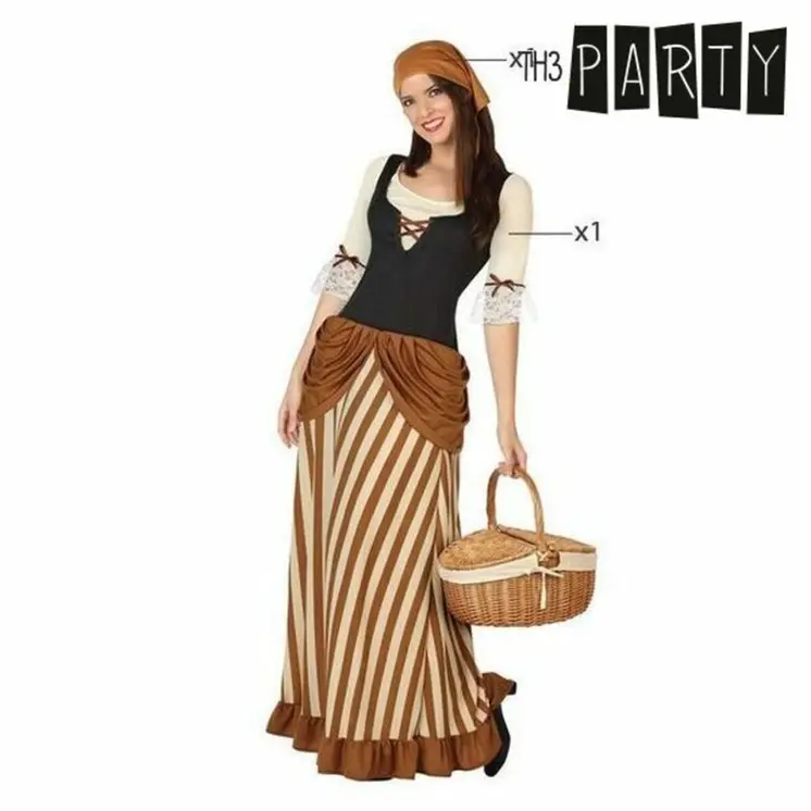 Costume for Adults Th3 Party Multicolour (1 Piece)
