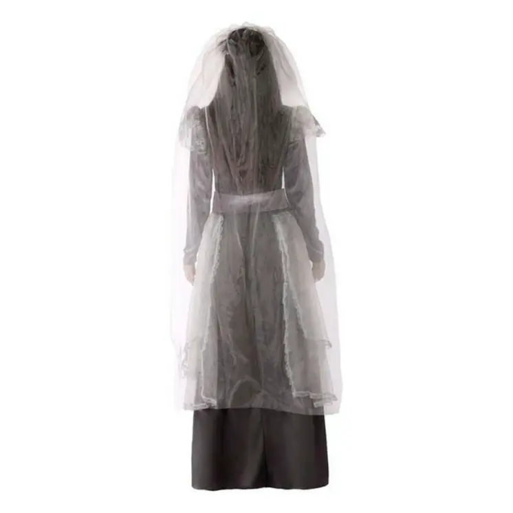 Costume for Adults Grey Zombies (3 Pieces)