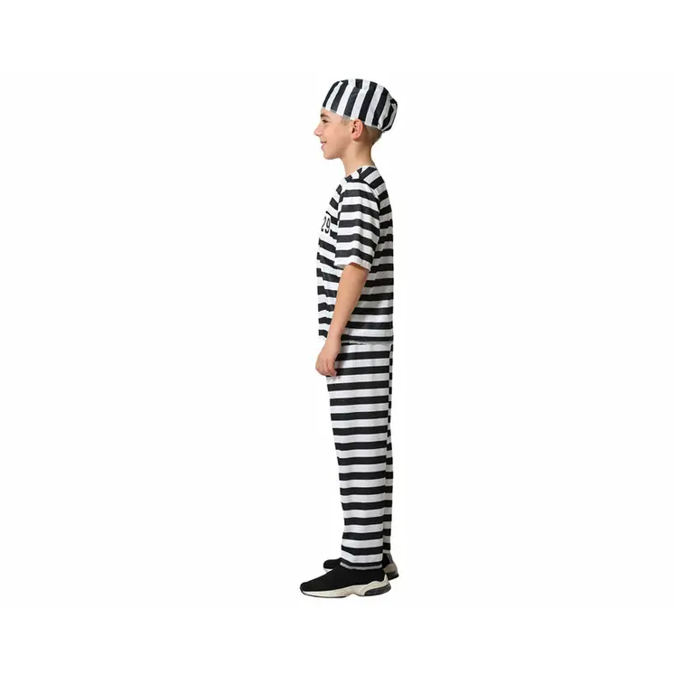 Costume for Children Multicolour Male Prisoner