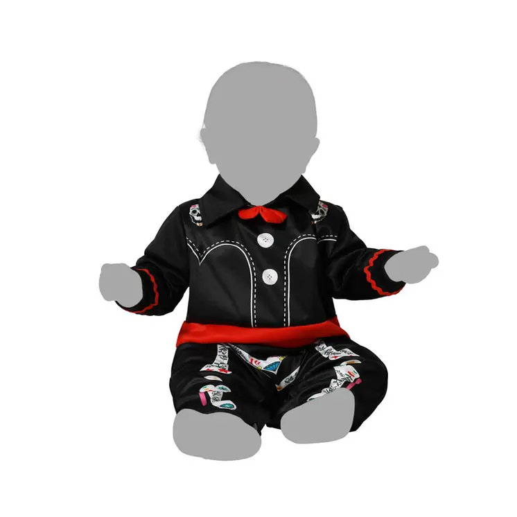 Costume for Children Skeleton 12-24 Months