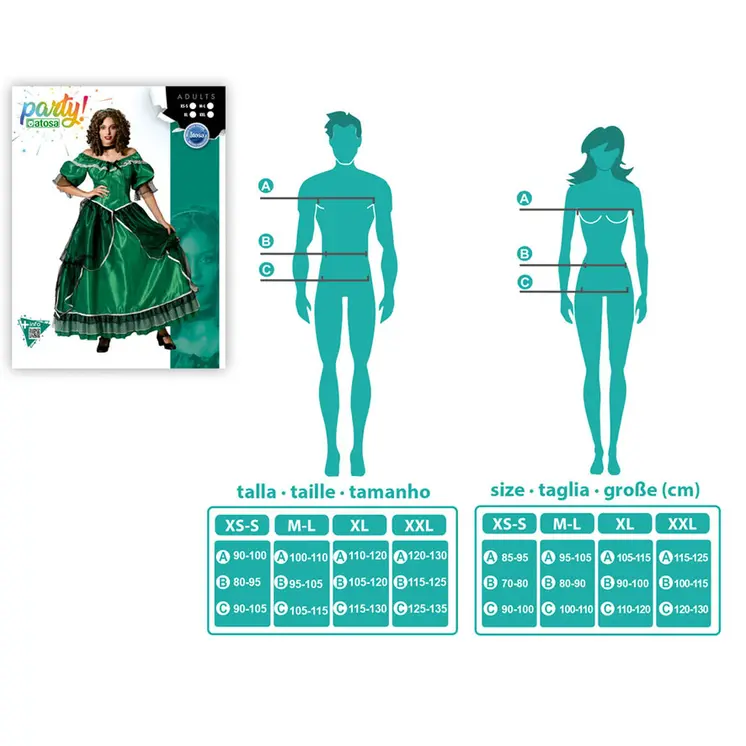 Costume for Adults Southern Lady