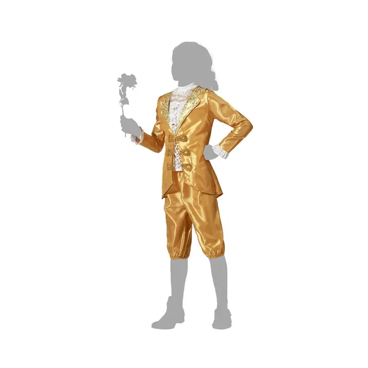 Costume for Children Golden Male Courtesan Children's