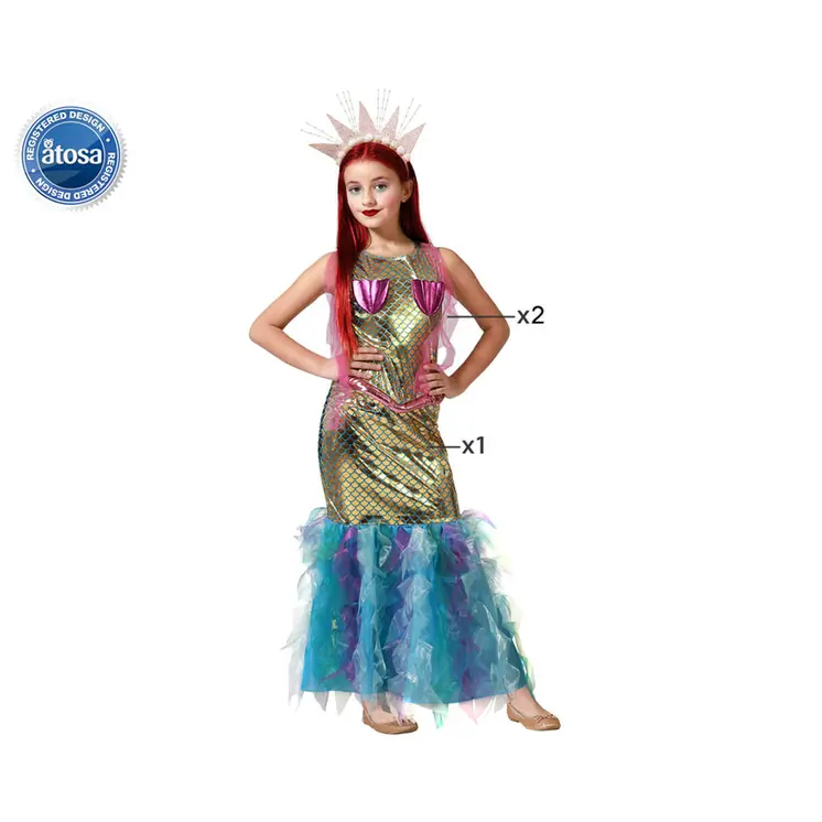 Costume for Children Mermaid 10-12 Years