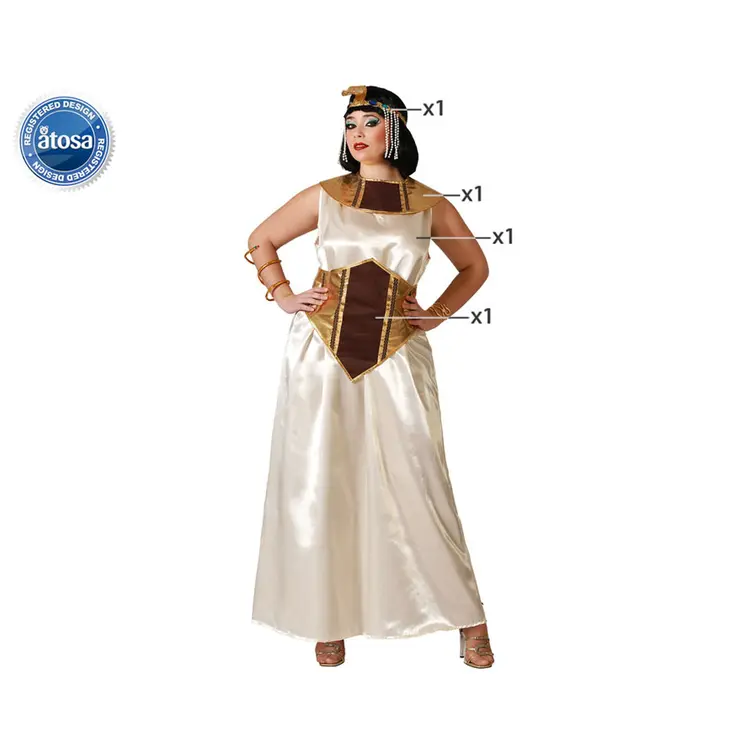 Costume for Adults Egyptian Woman XXL