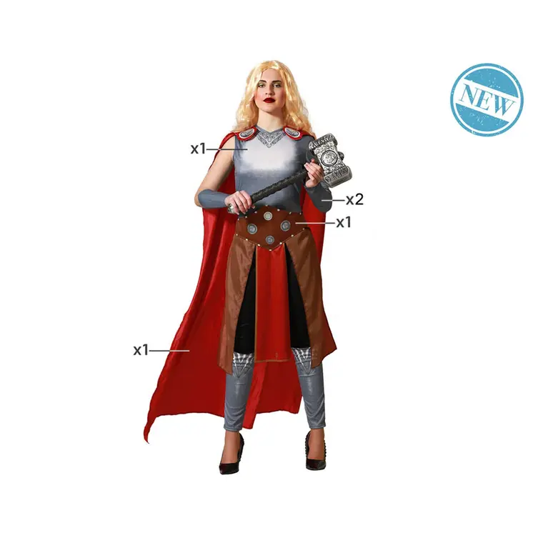 Costume for Adults Superheroine