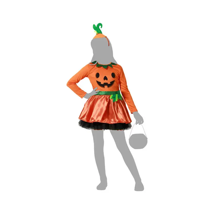 Costume for Children 10-12 Years Pumpkin