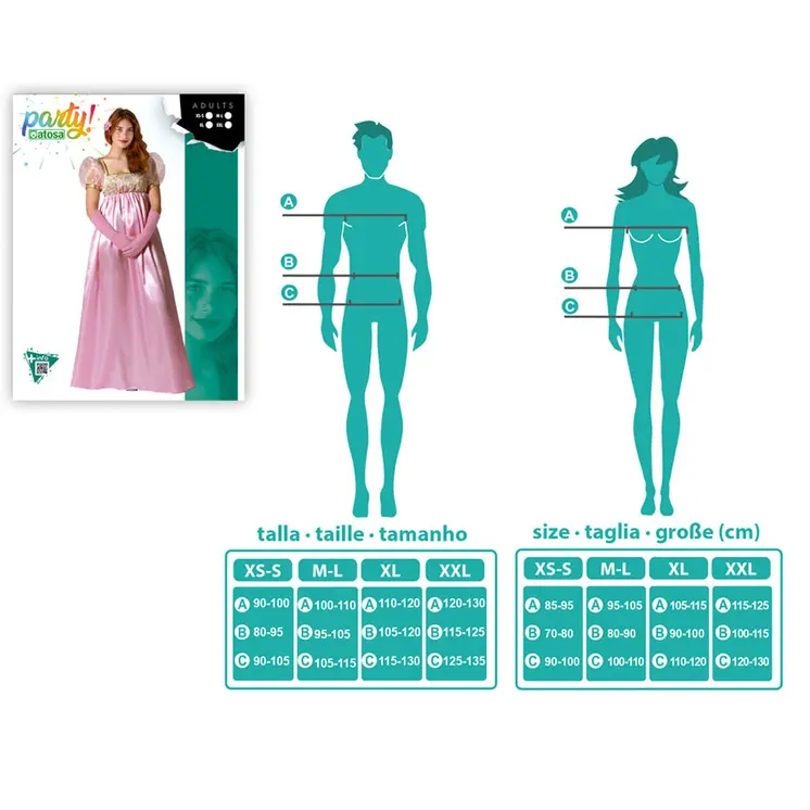 Costume for Adults English Lady M/L
