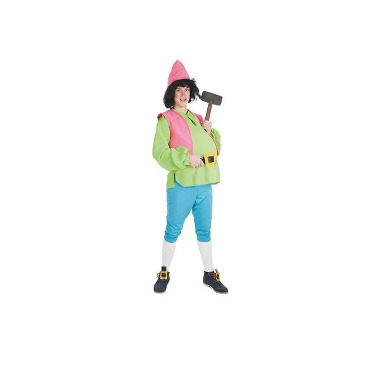Costume for Adults Green Male Dwarf XL (7 Pieces)