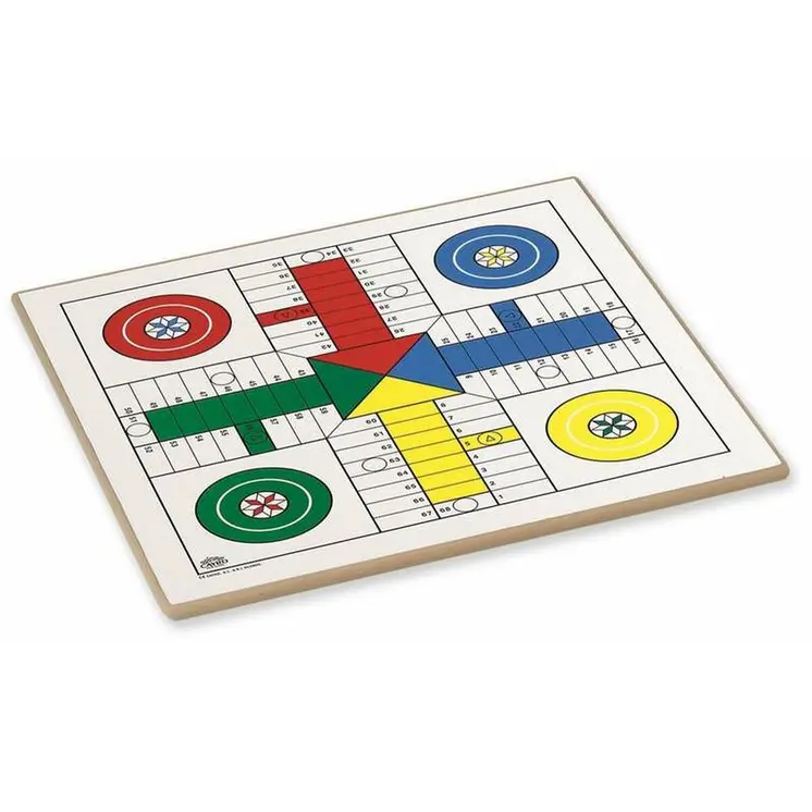 Parchís, Chess and Checkers Board Cayro Wood