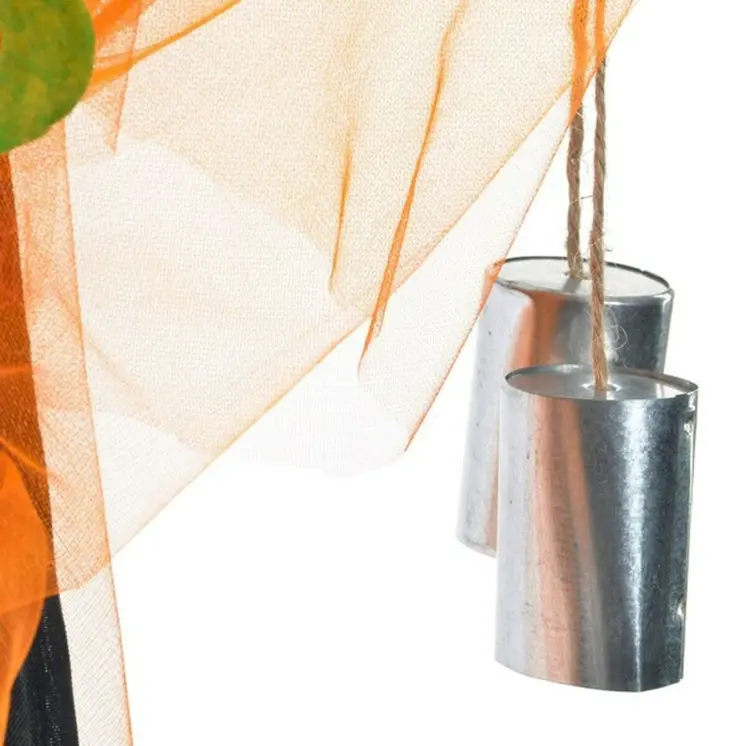 Halloween Decorations DKD Home Decor Organza Polyester Pumpkin (50 x 92 cm) (2 pcs)