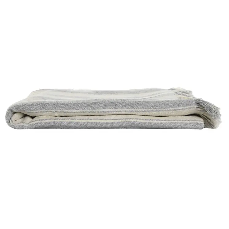 Bed Cover Home ESPRIT Beige Grey 150 x 250 cm