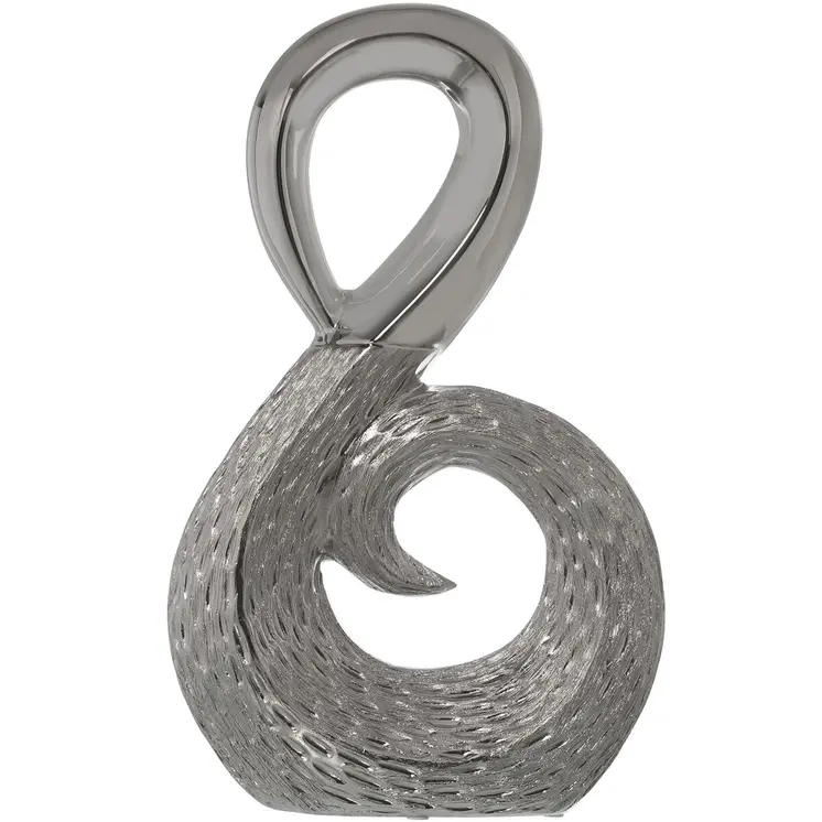 Decorative Figure Alexandra House Living Silver 23,5 x 9 x 38 cm