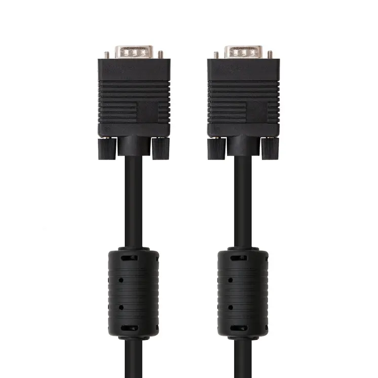 VGA Cable NANOCABLE 10.15.0115 Black 15 m