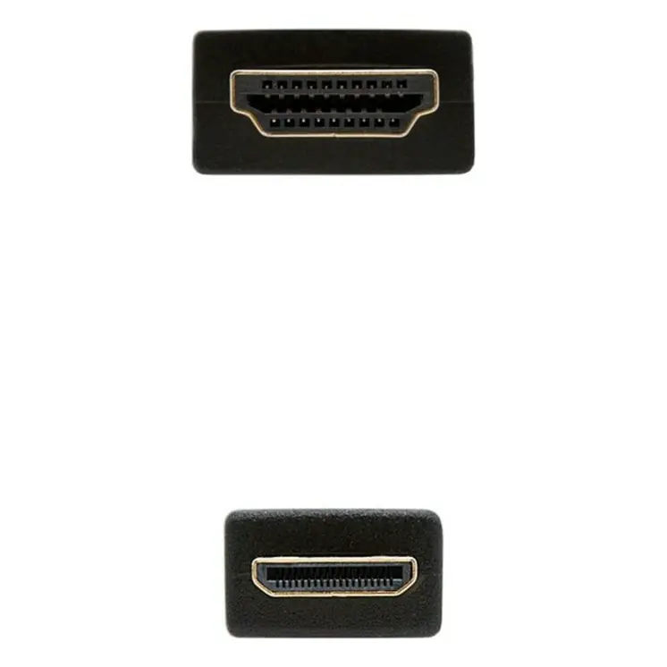 HDMI to Mini HDMI Cable NANOCABLE 10.15.0902 1,8 m Black 1,8 m
