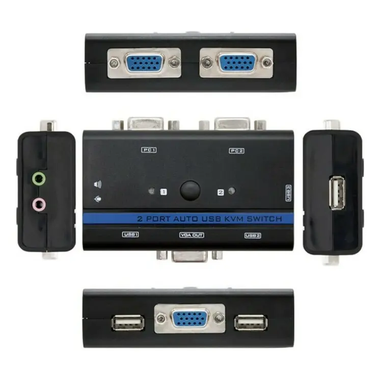 KVM switch NANOCABLE 10.12.0001 1,4 m
