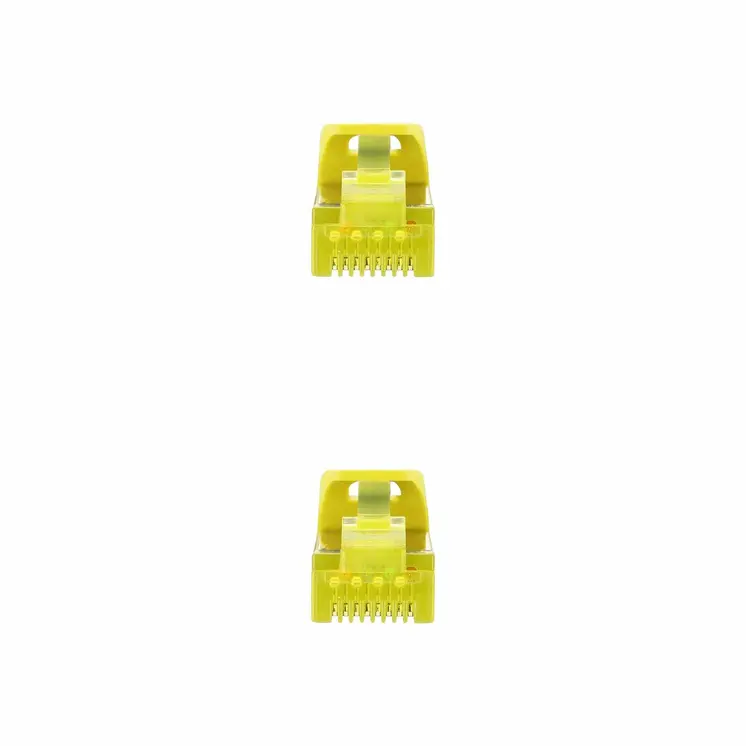 CAT 6a SFTP Cable NANOCABLE 10.20.1900-Y Yellow Grey 10 m