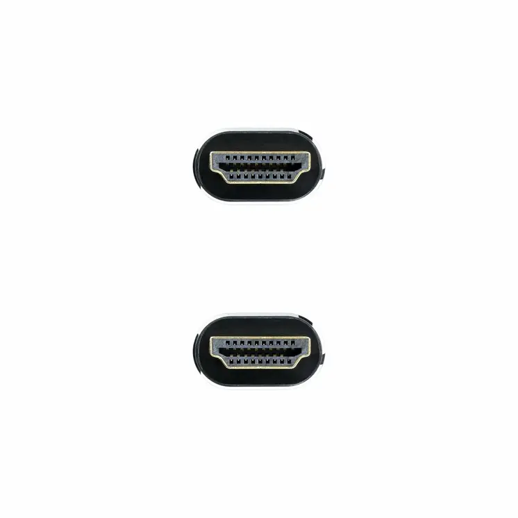 HDMI Cable NANOCABLE 10.15.8001 Black 1 m 8K Ultra HD
