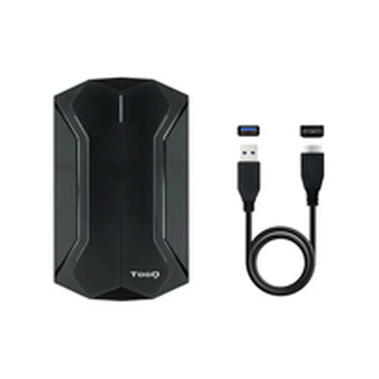 Housing for Hard Disk TooQ TQE-2599RGB Black 2,5"