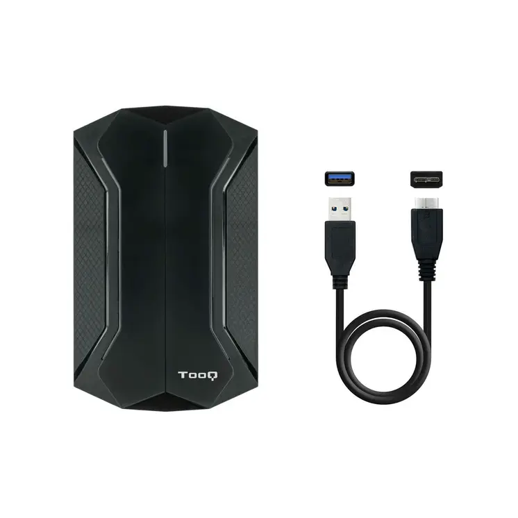 Housing for Hard Disk TooQ TQE-2599RGB Black 2,5"