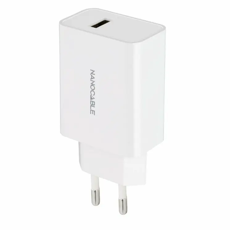 Wall Charger NANOCABLE 10.10.2003 White (1 Unit)