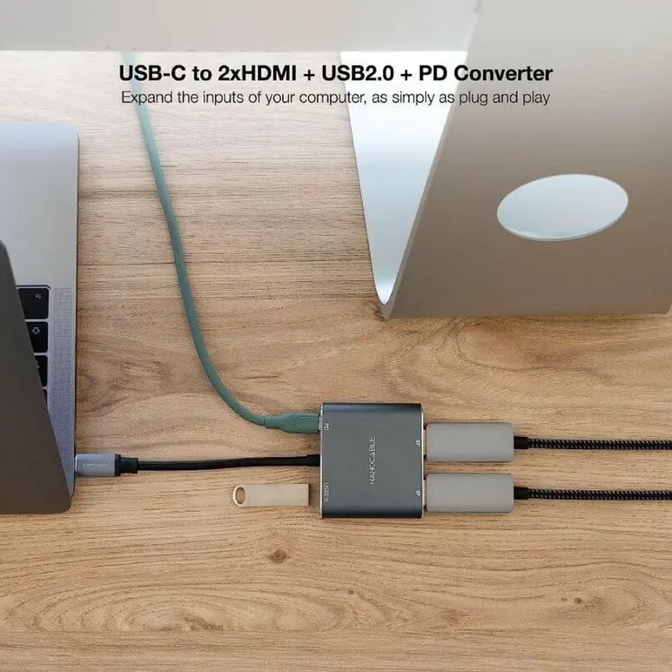 USB-C to HDMI Adapter NANOCABLE 10.16.4305