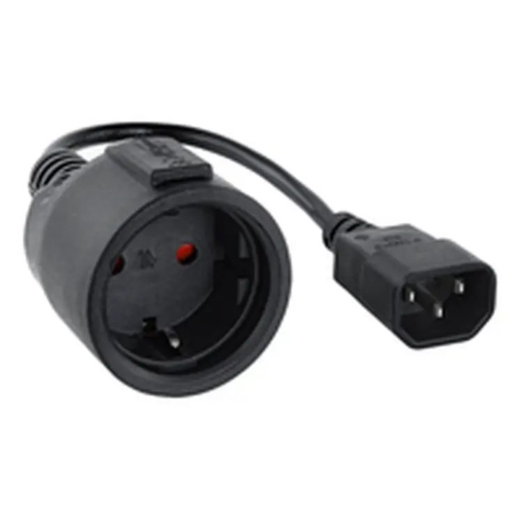Power Cord NANOCABLE Black 50 cm
