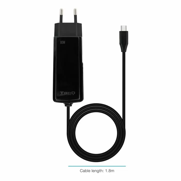 Laptop Charger TooQ TQLC-USBCGAN90PD-C 90 W